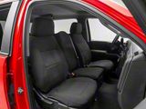 Proven Ground Neoprene Front and Rear Seat Covers; Black (19-26 Silverado 1500 Crew Cab w/ Rear Seat Storage & Front Bench Seat)