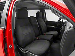 Proven Ground Neoprene Front and Rear Seat Covers; Black (19-26 Silverado 1500 Crew Cab w/ Rear Seat Storage & Front Bench Seat)