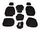 Proven Ground Neoprene Front and Rear Seat Covers; Black (19-24 Silverado 1500 Crew Cab w/ Rear Seat Storage & Front Bench Seat)