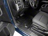 Proven Ground Precision Molded Front and Rear Floor Liners; Black (14-18 Silverado 1500 Crew Cab)