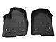 Proven Ground Precision Molded Front and Rear Floor Liners; Black (19-24 Silverado 1500 Double Cab w/o Rear Seat Storage)