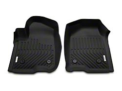 Proven Ground Precision Molded Front and Rear Floor Liners; Black (19-23 Silverado 1500 Crew Cab w/ Rear Seat Storage)