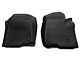 Proven Ground Precision Molded Front and Rear Floor Liners; Black (19-24 Silverado 1500 Double Cab w/ Rear Seat Storage)