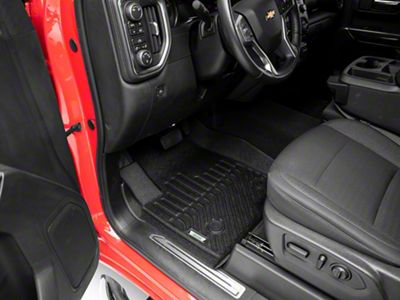 Proven Ground Precision Molded Front Floor Liners; Black (19-25 Silverado 1500)