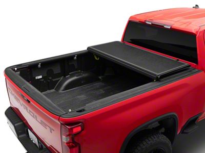 Proven Ground Low Profile Hard Tri-Fold Tonneau Cover (20-25 Silverado 2500 HD w/ 6.90-Foot Standard Box)