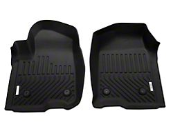 Proven Ground Precision Molded Front and Rear Floor Liners; Black (20-25 Silverado 2500 HD Crew Cab w/o Rear Seat Storage)