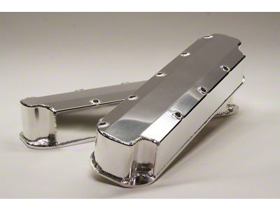 PRW Power Fabricated Aluminum Valve Cover; Polished (92-00 5.2L, 5.9L Dakota)