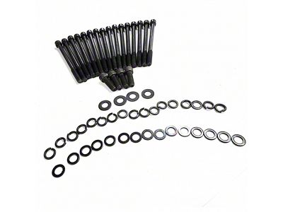 PRW Power Valve Cover Bolt Kit; Black (92-00 5.2L, 5.9L Dakota)