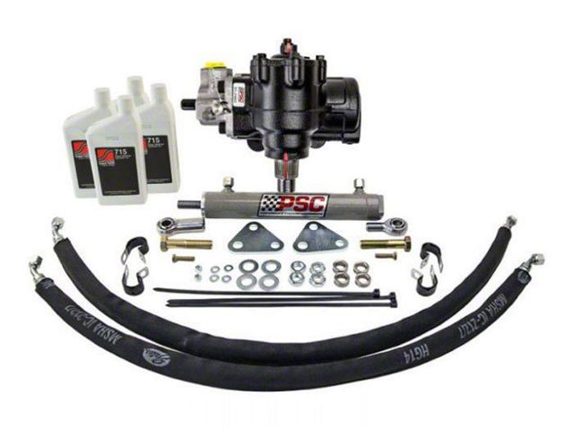 PSC Motorsports Bolt-On Cylinder Assist Kit Steering Kit (14-24 4WD RAM 2500 w/o Lane Assist)