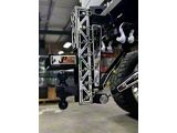 Pul-Z Baller Hauler 2-Inch Receiver Hitch Dual-Ball Mount with Triangle Stainless Overlays; Standard 4-Hole; 7.50-Inch Drop; Black (Universal; Some Adaptation May Be Required)