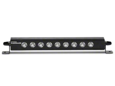 Putco 10-Inch Luminix LED Light Bar (Universal; Some Adaptation May Be Required)
