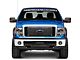 Putco Punch Design Lower Bumper Grille Insert with 10-Inch Luminix Light Bar and Heater Plug Opening; Black (09-14 F-150, Excluding Raptor, Harley Davidson & 2011 Limited)