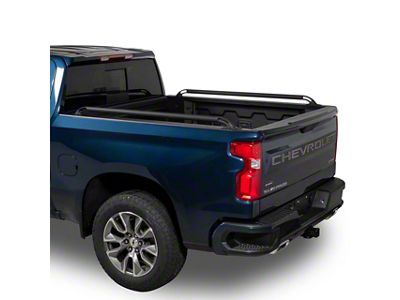 Putco Locker Side Bed Rails; Black (15-25 Canyon)