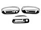 Putco Door and Tailgate Handle Covers; Chrome (97-03 F-150 Regular Cab, SuperCab)
