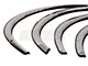 Putco Stainless Steel Fender Trim; Polished (04-14 F-150 w/o Fender Flares)