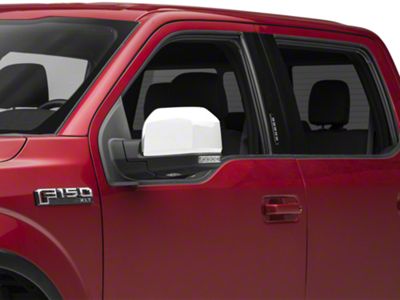 Putco Skull Cap Replacement Mirror Covers; Chrome (15-20 F-150 w/ Standard Mirrors)