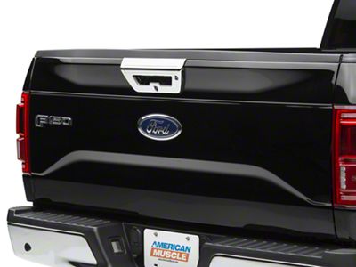 Putco Tailgate Handle Cover; Chrome (15-17 F-150)