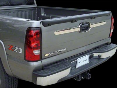 Putco Tailgate Trim Accent; Chrome (99-06 Silverado 1500)