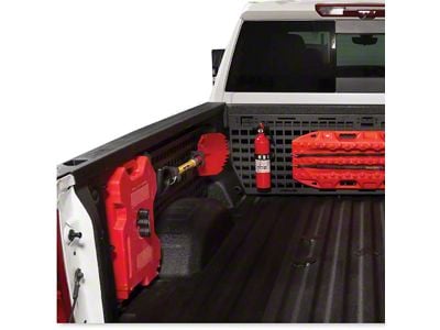 Putco Bed Molle Panel; Driver Side (15-22 Colorado w/ 6-Foot Long Box)
