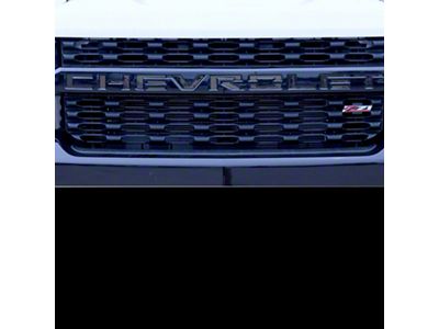 Putco Black Platinum Grille Letters (19-25 Colorado, Excluding ZR2)