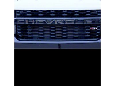 Putco Black Platinum Grille Letters (19-24 Colorado, Excluding ZR2)