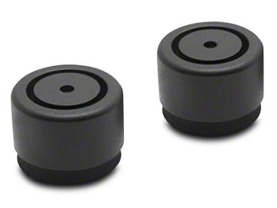 Putco Diamond Donuts; Black; 1.75-Inch (07-25 Silverado 1500)