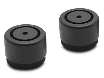 Putco Diamond Donuts; Black; 1.75-Inch (07-24 Silverado 1500)