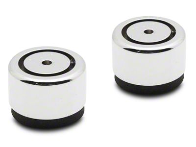 Putco Diamond Donuts; Chrome; 1.75-Inch (07-25 Silverado 1500)
