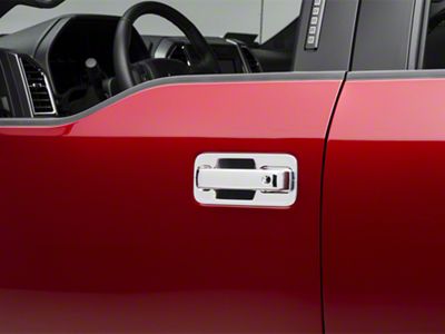 Putco Door Handle Covers; Chrome (15-20 F-150)
