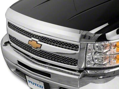 Putco Element Hood Shield; Chrome (07-13 Silverado 1500)