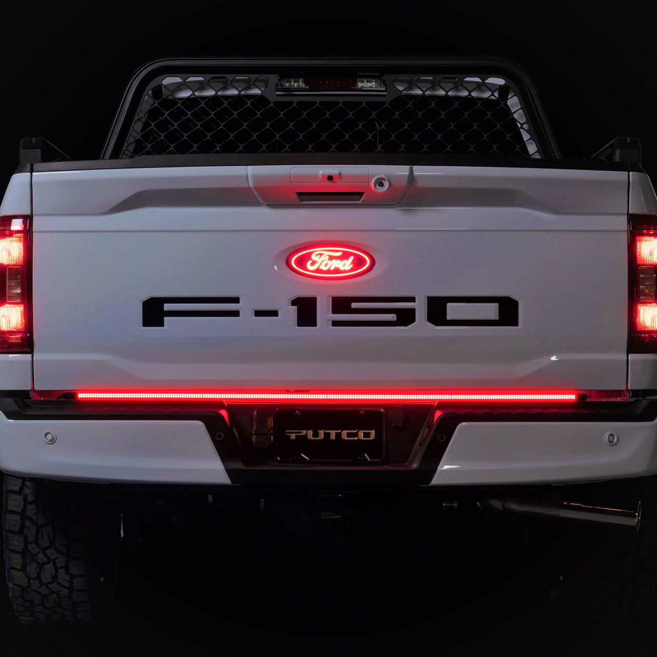 Putco Freedom Blade LED Tailgate Light Bar; 60-Inch (21-24 F-150 w/ Factory Halogen Tail Lights)