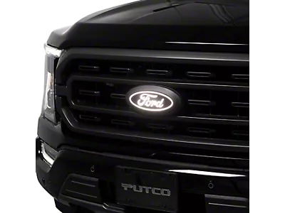 CNPILI CAT Black & White "F*CK IT EDITION" Front Grille Emblem – Fits Titan F-150 Ram