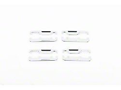 Putco Door Handle Covers; Chrome (17-22 F-350 Super Duty SuperCrew)