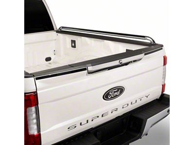 Putco Tailgate Letter Emblems; Stainless Steel (23-24 F-350 Super Duty)