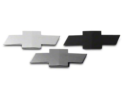 Putco Grille and Tailgate Emblems; Chrome (07-13 Silverado 1500)