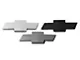 Putco Grille and Tailgate Emblems; Chrome (07-13 Silverado 1500)