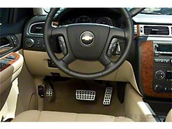 Putco Liquid Pedal Covers; Track Design (07-18 Sierra 1500)