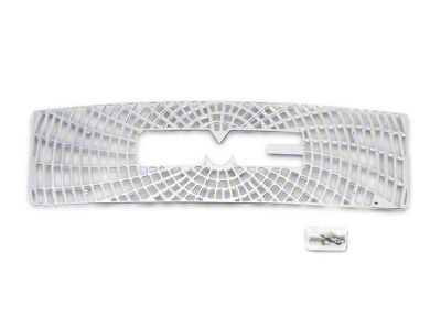 Putco Liquid Spider Web Upper Overlay Grille; Polished (07-13 Sierra 1500)