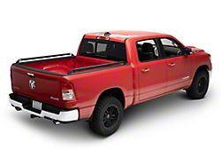 Putco Locker Side Bed Rails; Black (20-26 RAM 2500 w/ 6.4-Foot Box & w/o RAM Box)