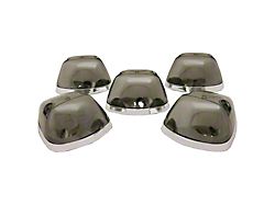 Putco Amber LED Roof Running Lights; Chrome (94-98 RAM 3500)