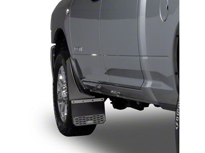 Putco Solid Mud Skins; Brushed; Front or Rear (10-24 RAM 3500 SRW)