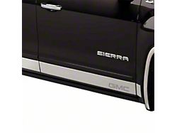 Putco Stainless Steel Rocker Panels with GMC Logo (19-26 Sierra 1500)