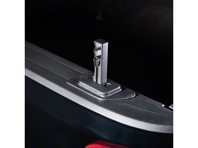 Putco Rear Push-Up Grab Handle/Tie Down; Driver Side; Black (14-18 Silverado 1500)