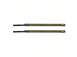 Putco 12-Inch Work Blade LED Lights; Amber and White Strobe (Universal; Some Adaptation May Be Required)