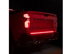 Putco Freedom Blade LED Tailgate Light Bar; 60-Inch; Red/White (24-26 Silverado 2500 HD)