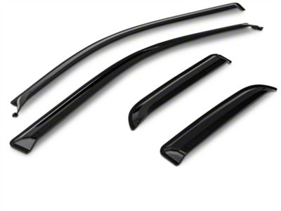 Putco Element Tinted Window Visors; Front and Rear (09-14 F-150 SuperCab, SuperCrew)