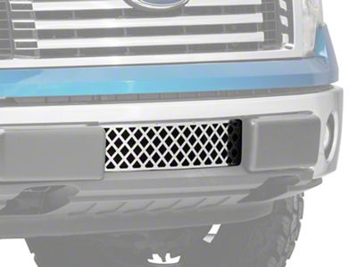 Putco Diamond Design Lower Bumper Grille Insert; Polished (09-14 F-150, Excluding Raptor, Harley Davidson & 2011 Limited)