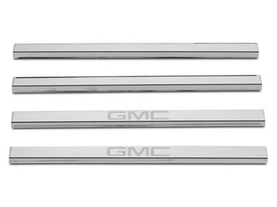 Putco Stainless Steel Door Sills with GMC Logo (14-18 Sierra 1500)