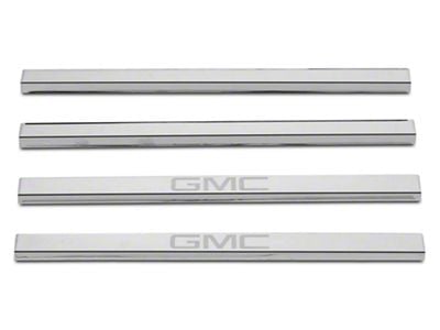 Putco Stainless Steel Door Sills with GMC Logo (14-18 Sierra 1500)