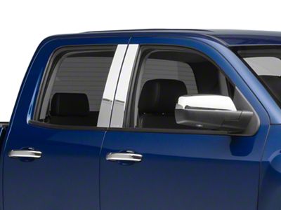 Putco Stainless Steel Pillar Posts (14-18 Silverado 1500 Double Cab, Crew Cab)